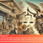 Sulla valenza del rifiuto del datore di lavoro a ricercare accomodamenti ragionevoli ai fini della valutazione della ricorrenza della buona fede nell’inadempimento del lavoratore rilevante ai sensi dell’art. 1460 c.c.