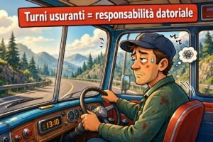 Stress, turni massacranti e mezzi obsoleti: Cassazione n. 17754/2026